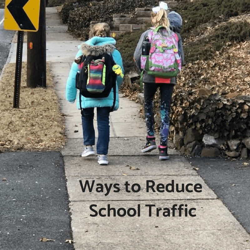Ways to Reduce School Traffic
